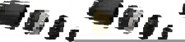 8 Amp, Male Straight Field Attachable Connector Sensor and Receptacle